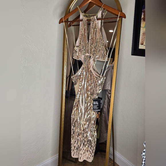Nwt sequined dress - Picture 3 of 4